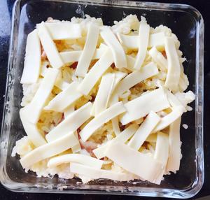 奶油培根焗饭的做法 步骤8