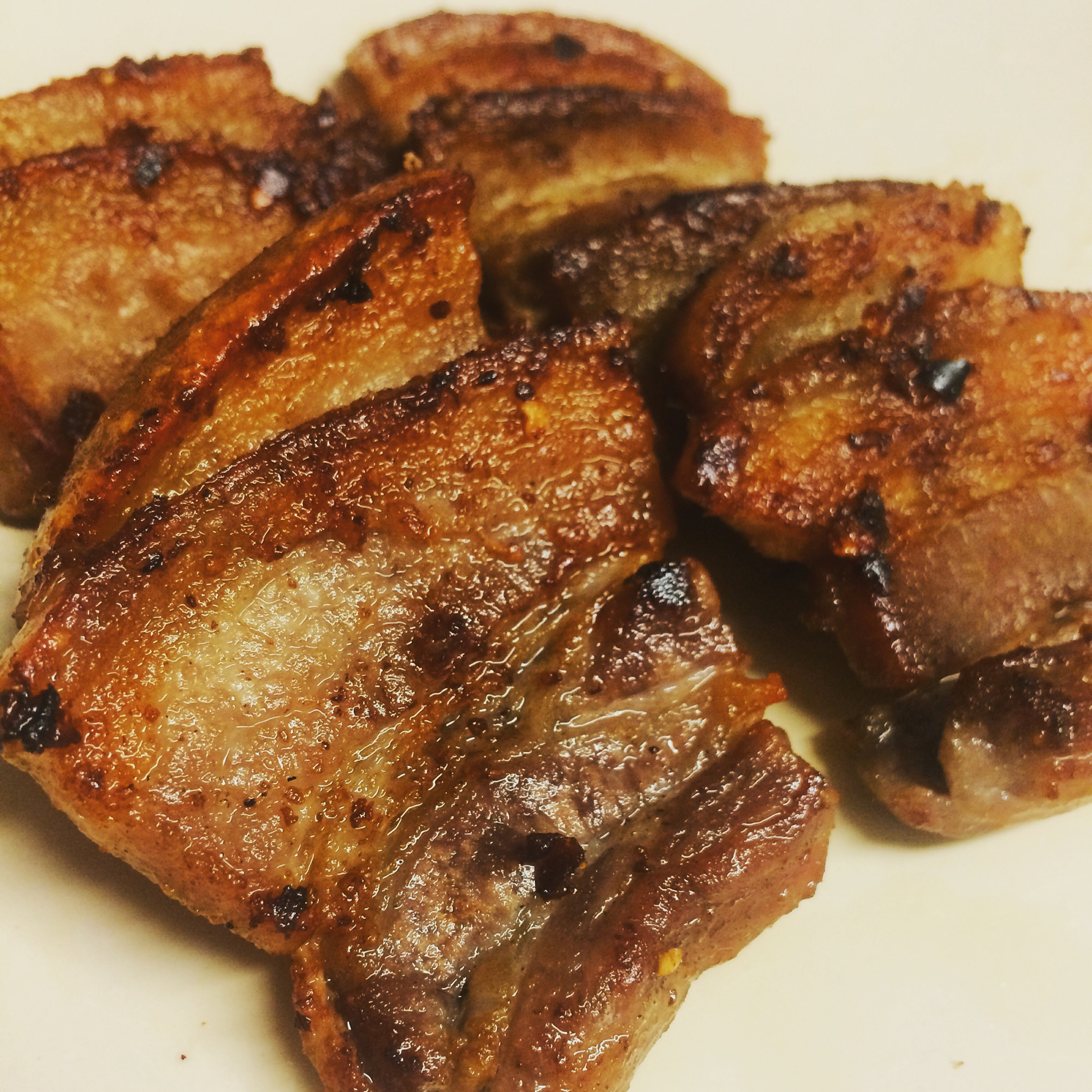 干煎五花肉