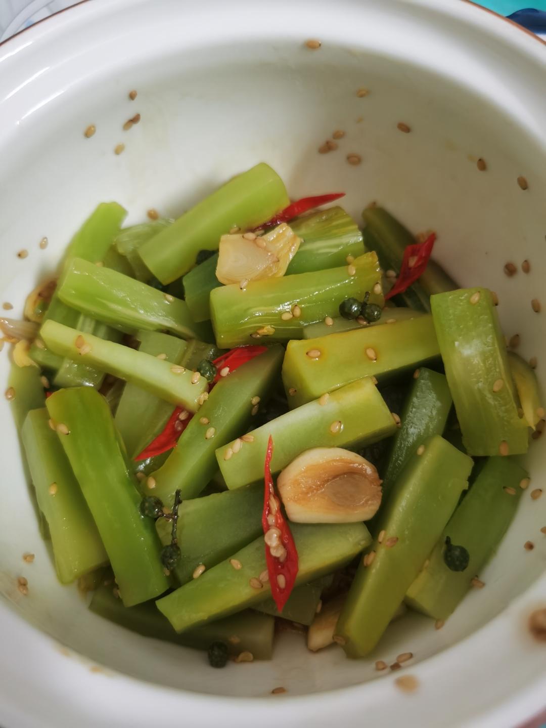 零失败超简单凉拌莴苣条