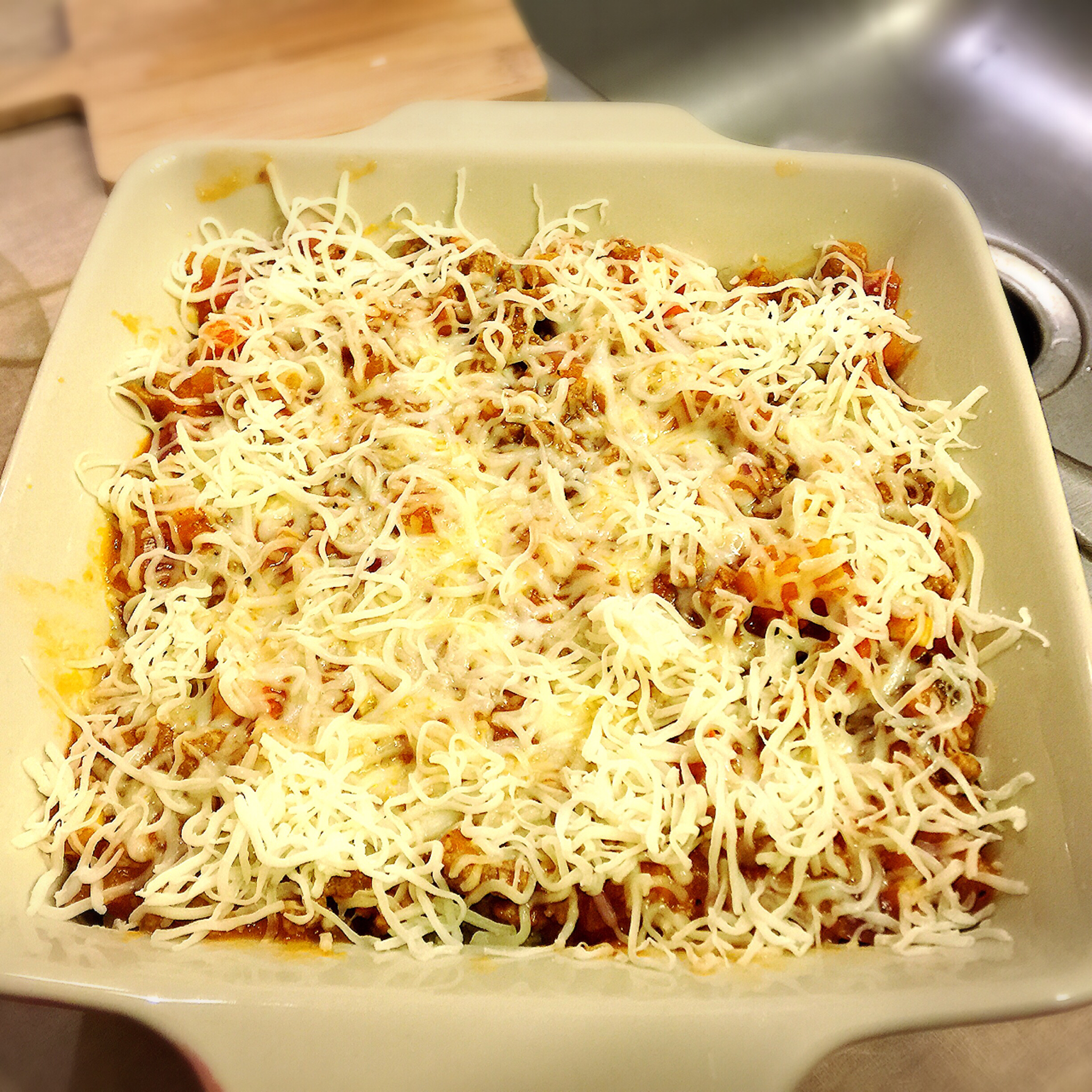 蕃茄肉酱奶酪焗饭