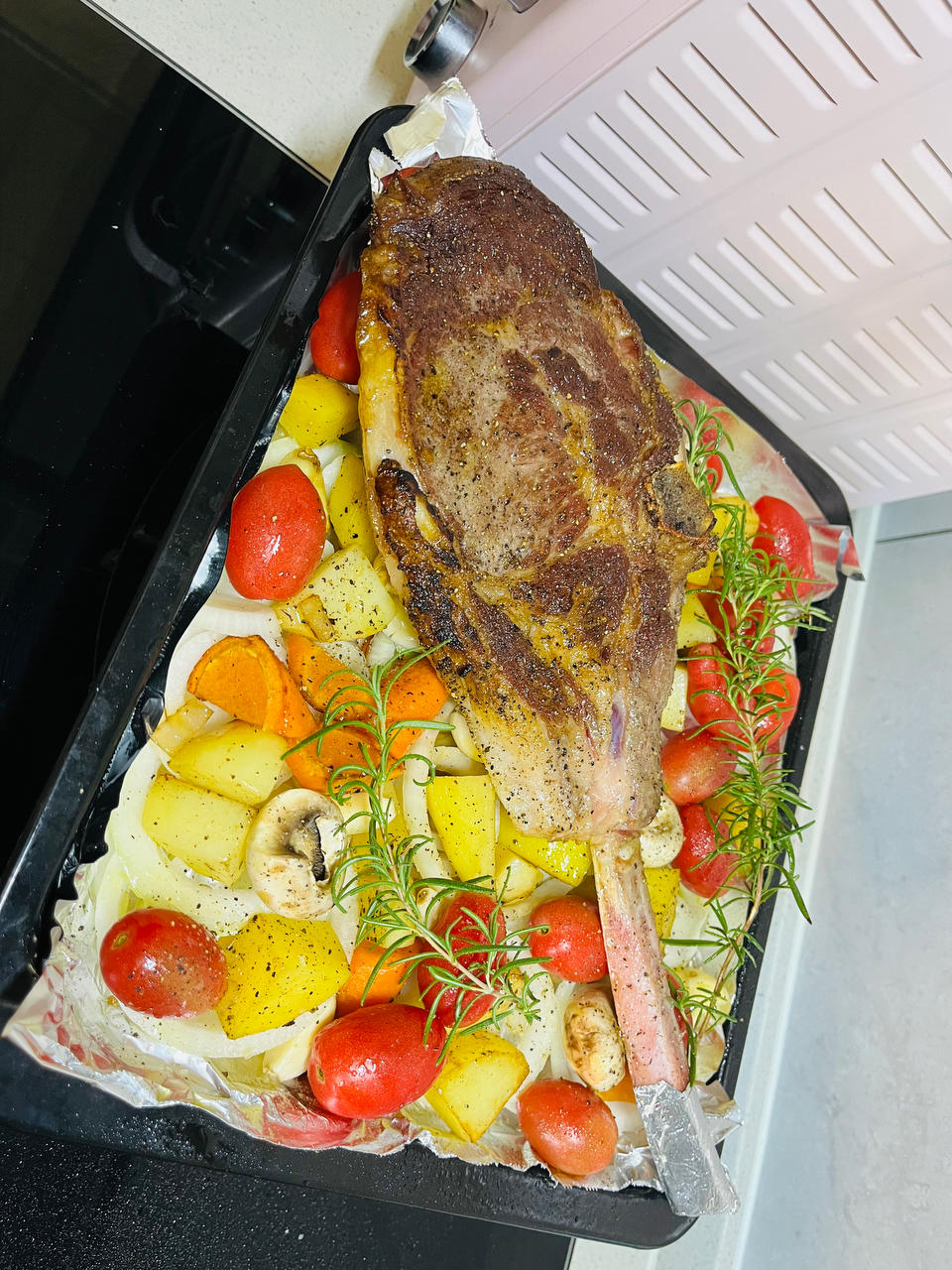 战斧牛排！好吃简单颜值高！