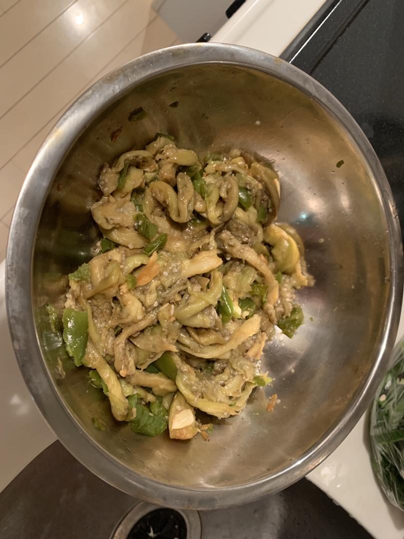 擂椒茄泥，一道爽口的小菜！