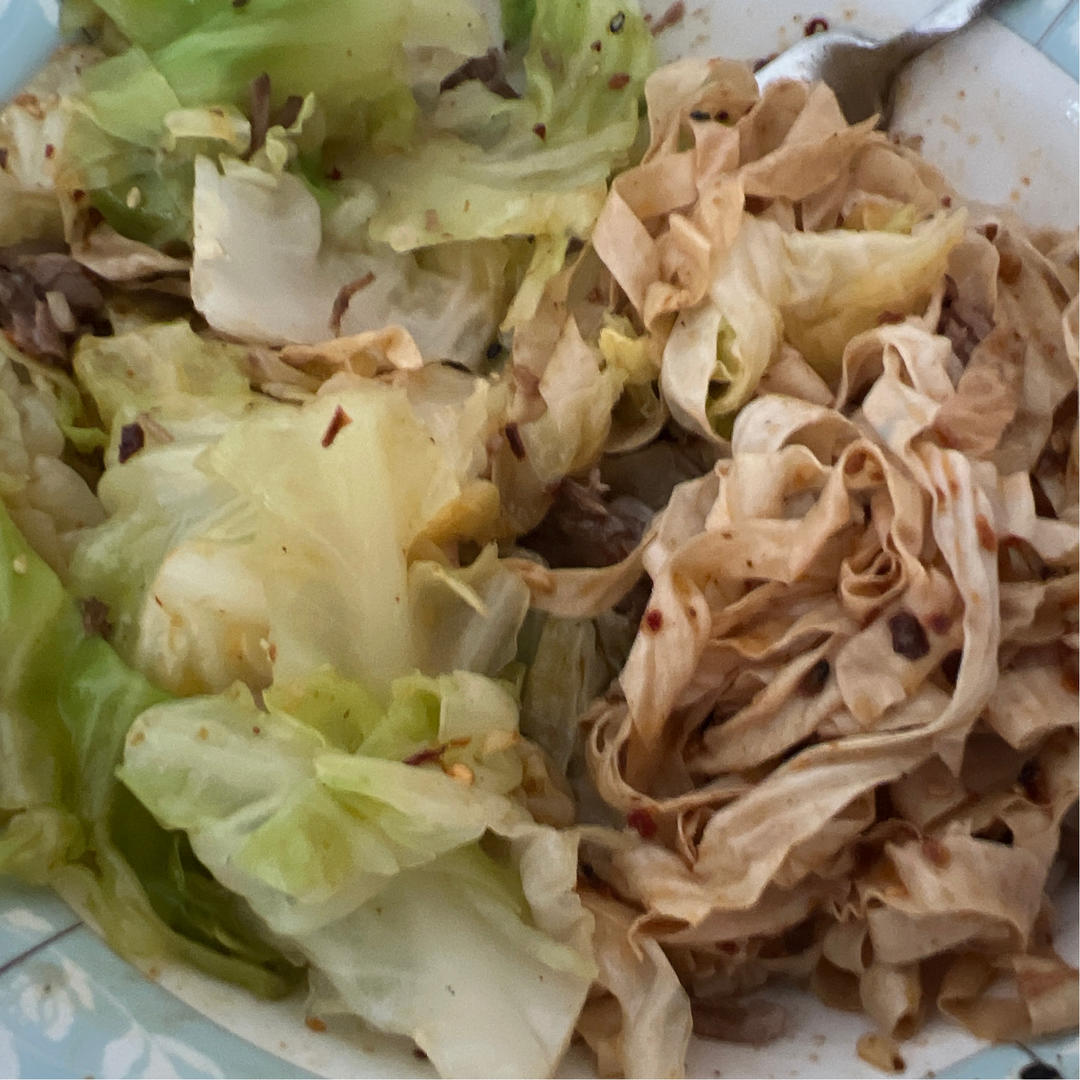 轻食凉拌圆白菜