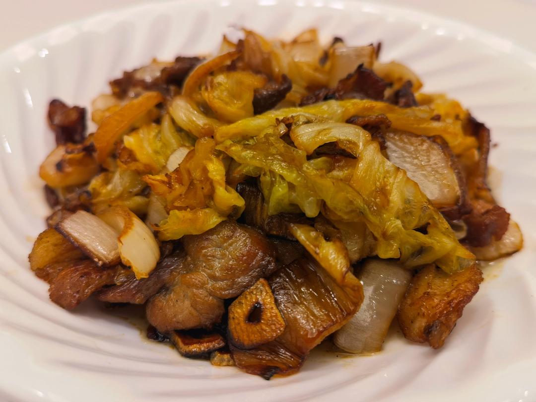 五花肉炒酸菜(东北酸菜)