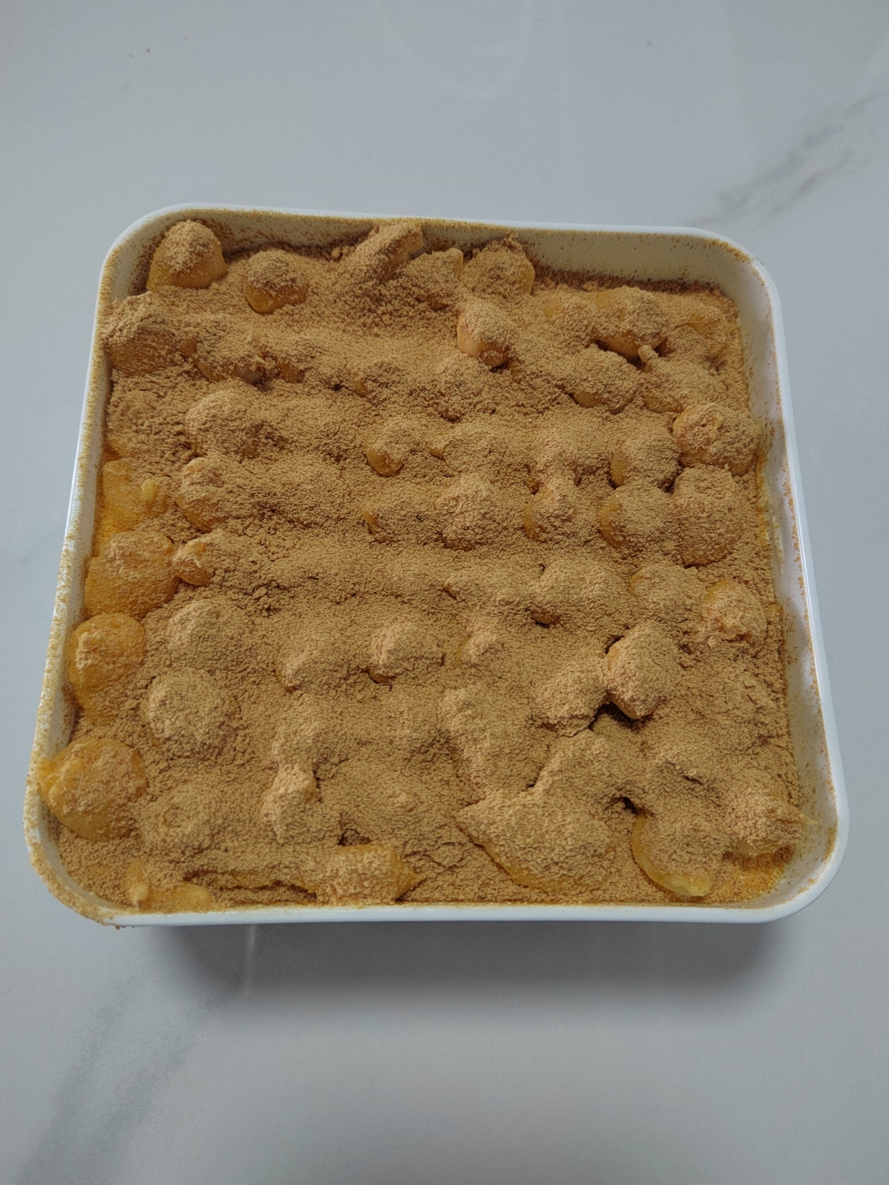 豆香浓郁甜而不腻❗️自制网红豆乳盒子蛋糕