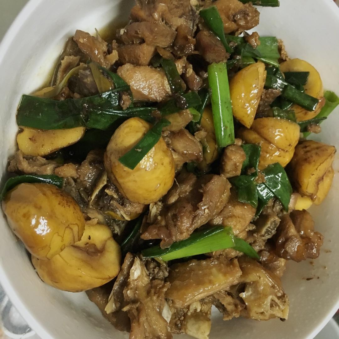 板栗烧鸡