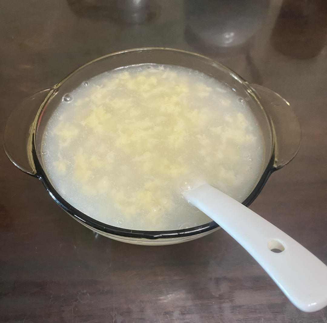 像晴天白云一样的面汤