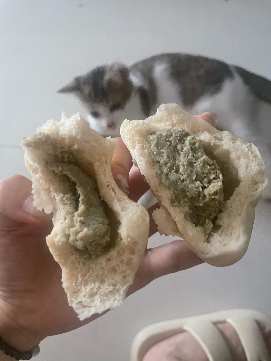 纯奶手撕吐司的做法 步骤1
