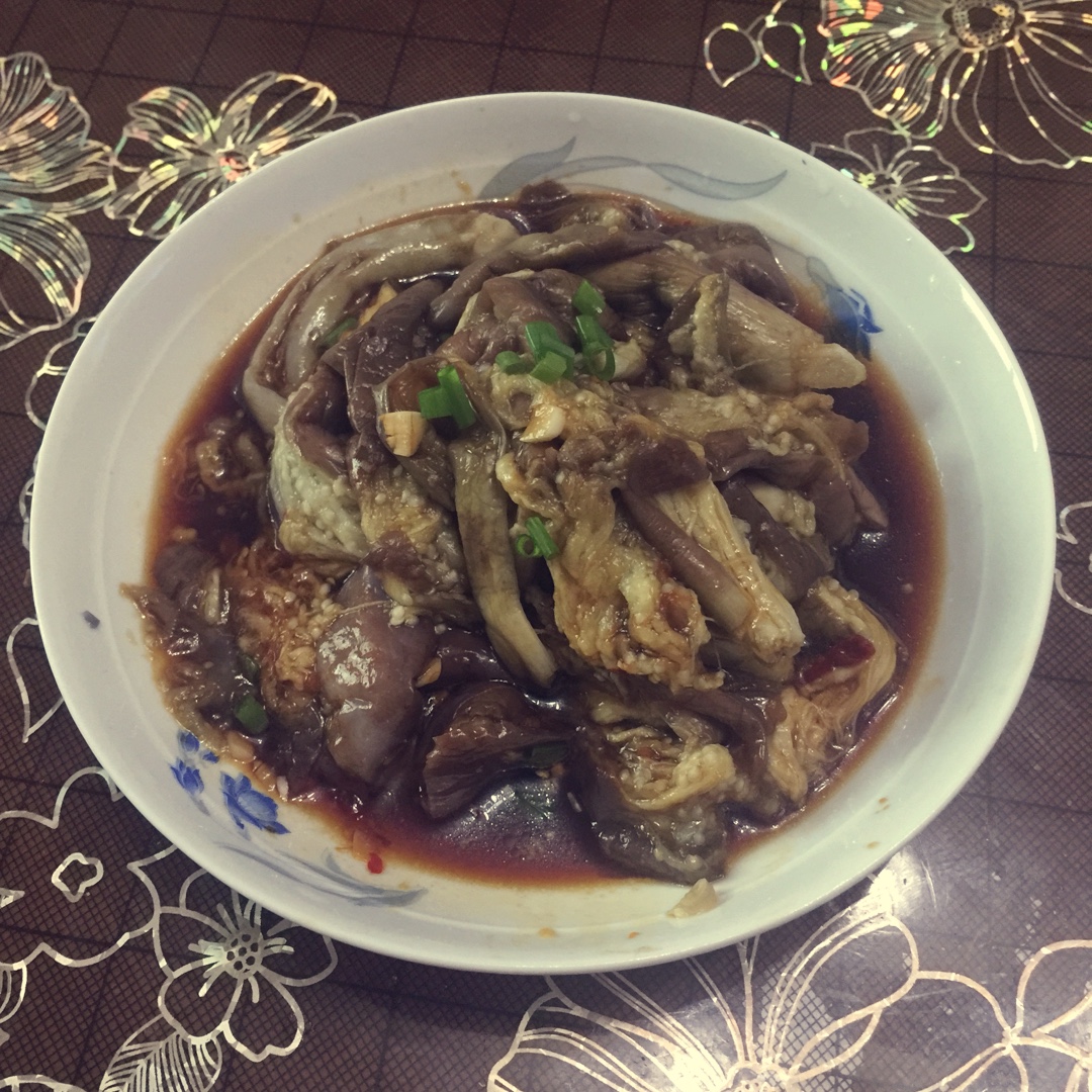 凉拌蒸茄子