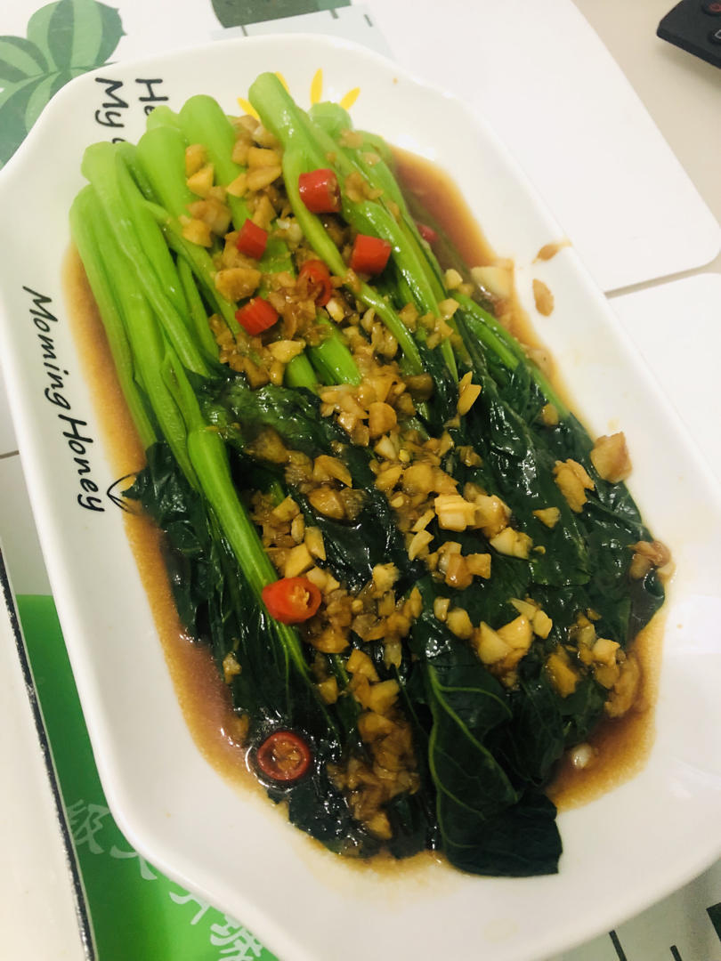 白灼菜心