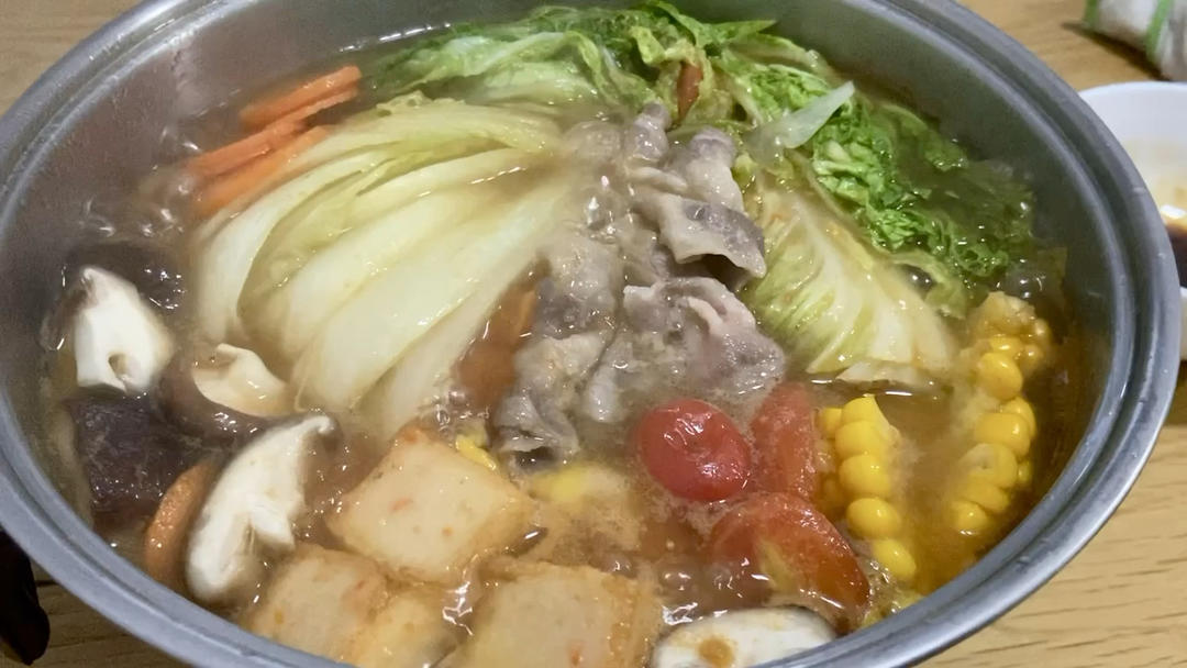 三种调料就能做的寿喜锅