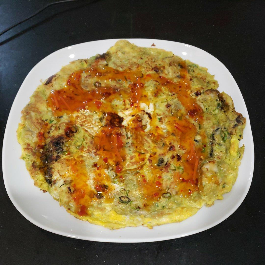 adrianka做的蚝仔煎简易版