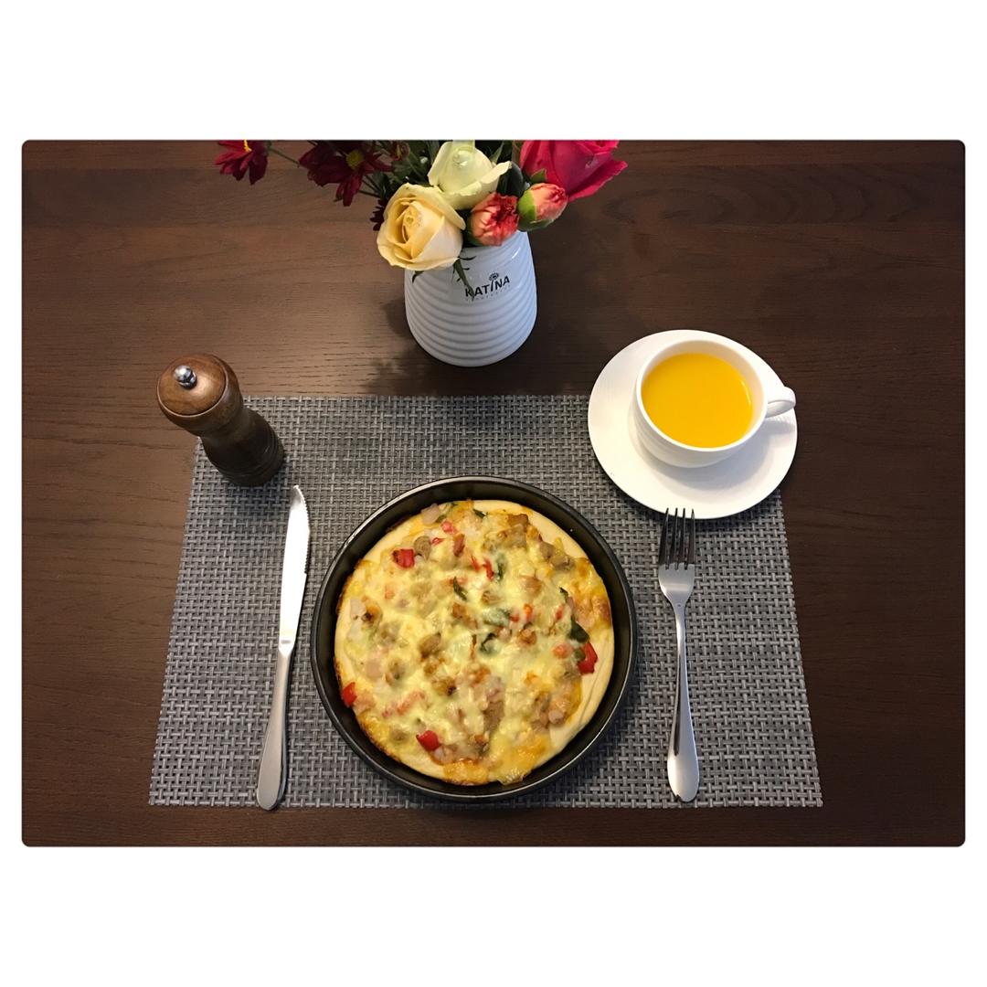 8寸纯手工什锦披萨