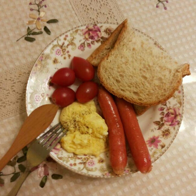 美式炒蛋 scrambled eggs