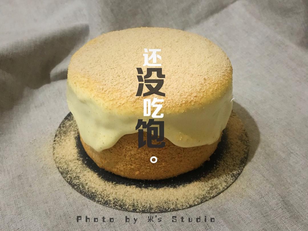 豆乳蛋糕也能爆浆，而且还“脏脏”的