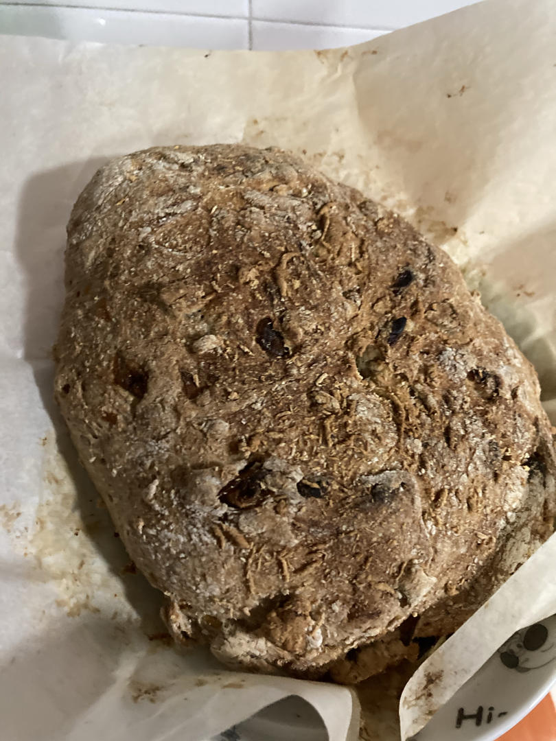 给减肥瘦身党  无糖无油全麦面包（免揉懒人版）