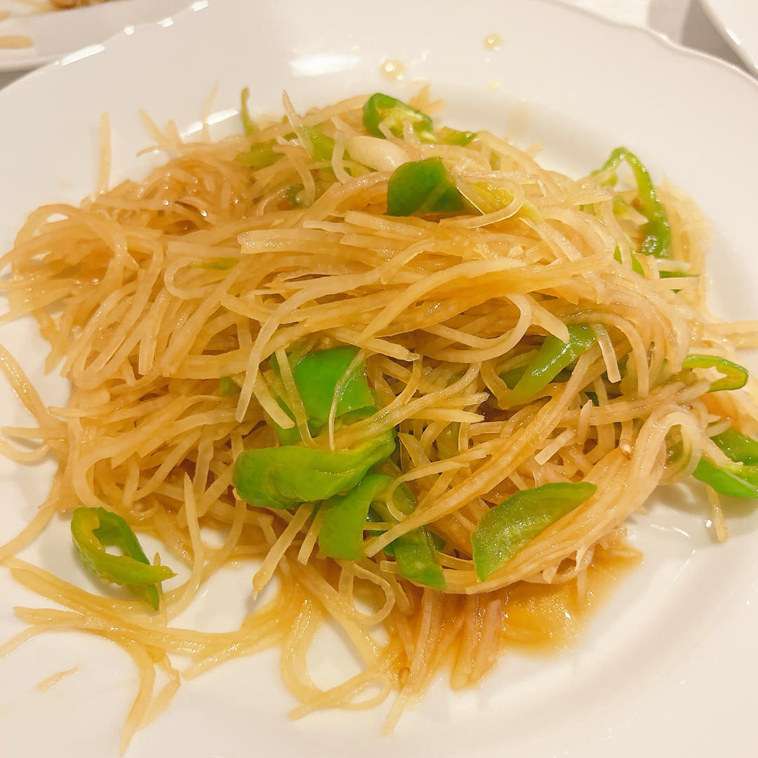 酸辣土豆丝的家常做法 超级下饭