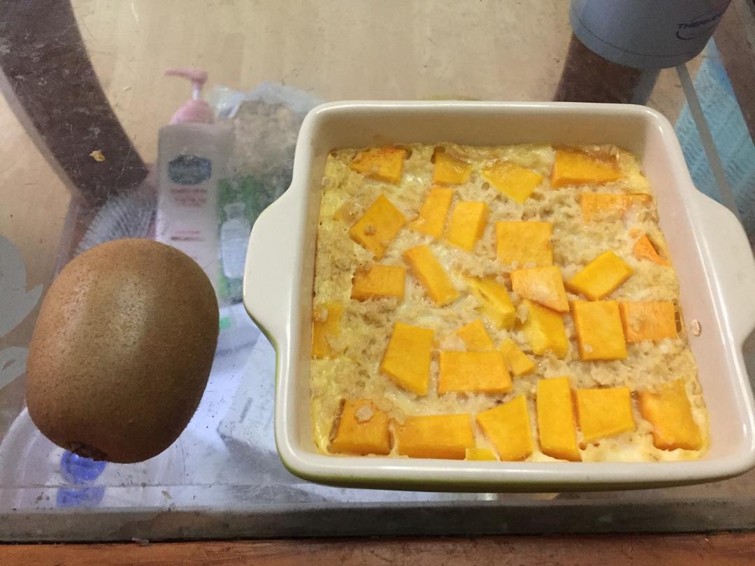 燕麦南瓜布丁——超低热量超级管饱的美味健康减脂早餐！