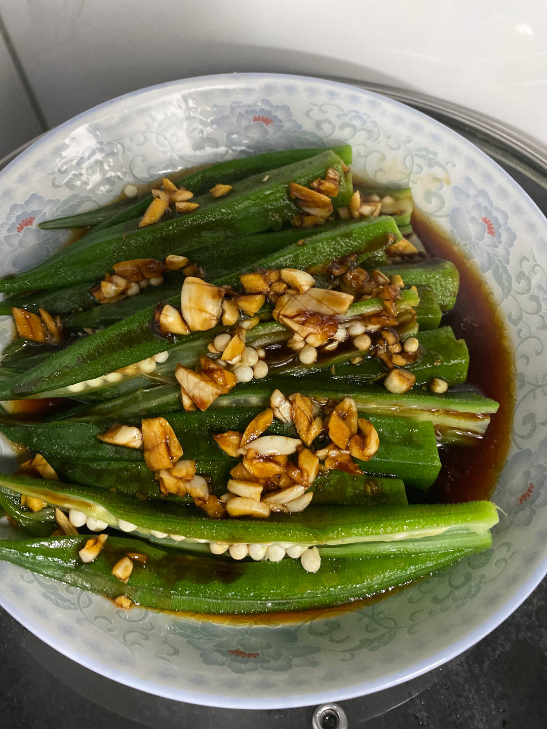 凉拌秋葵