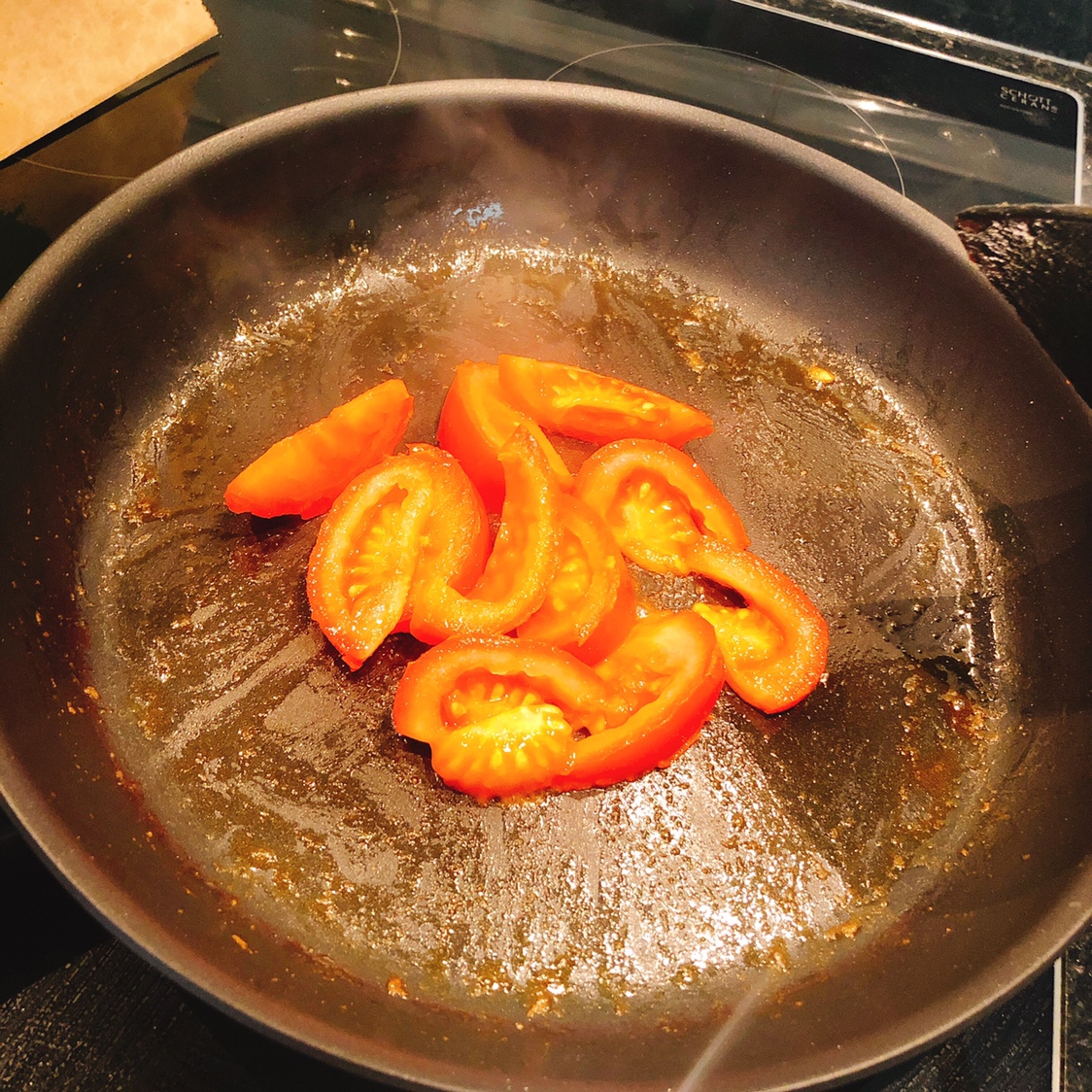 番茄金针菇豆腐汤的做法 步骤4