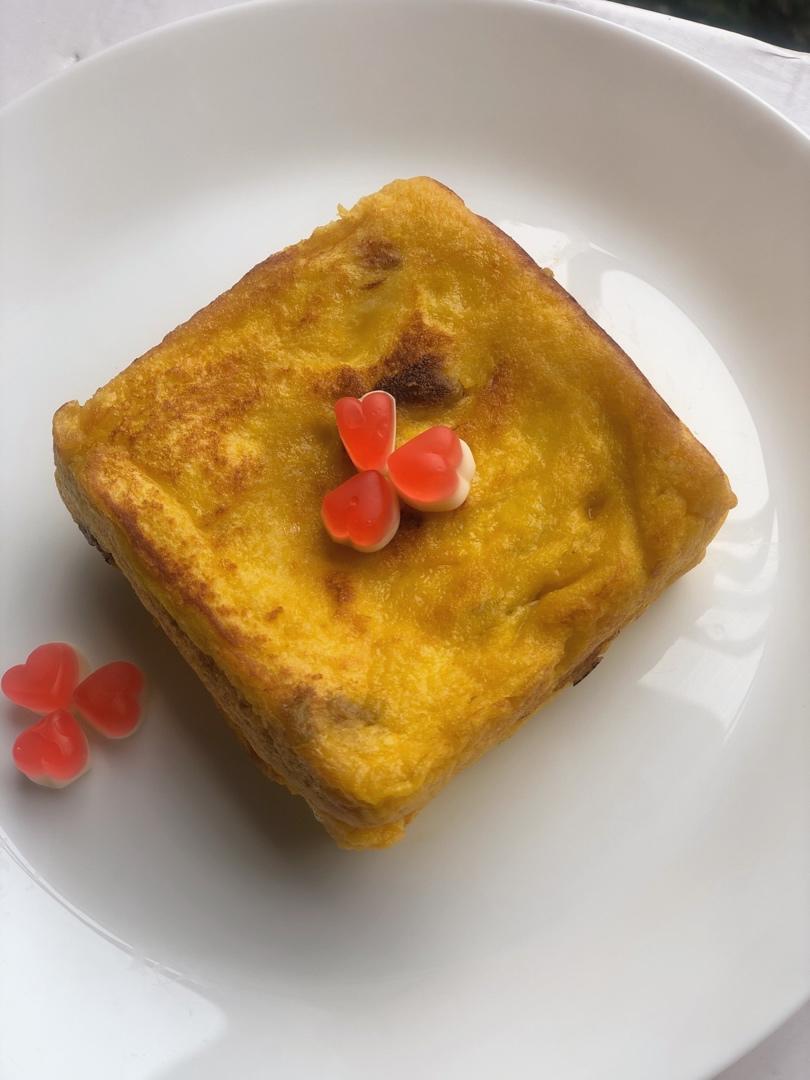 5分钟快手早餐❗️香蕉酸奶吐司❗️好吃不胖❗️