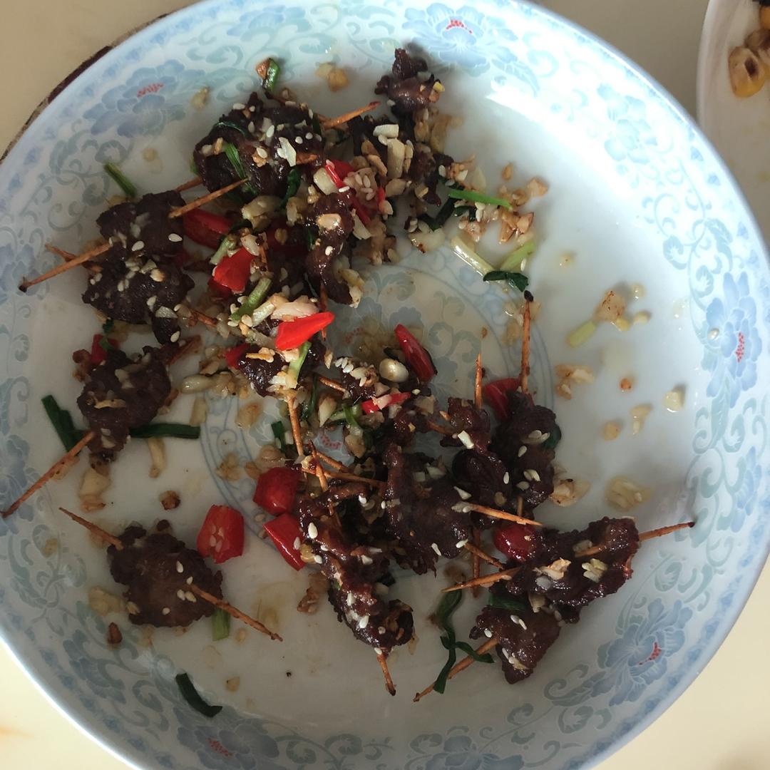 牙签牛肉