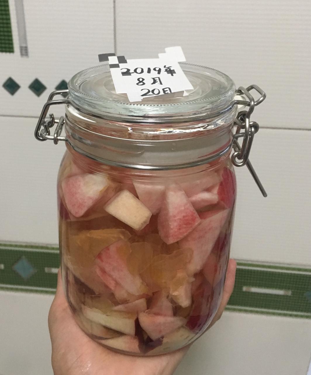 留住桃子的味道，自制桃子酒