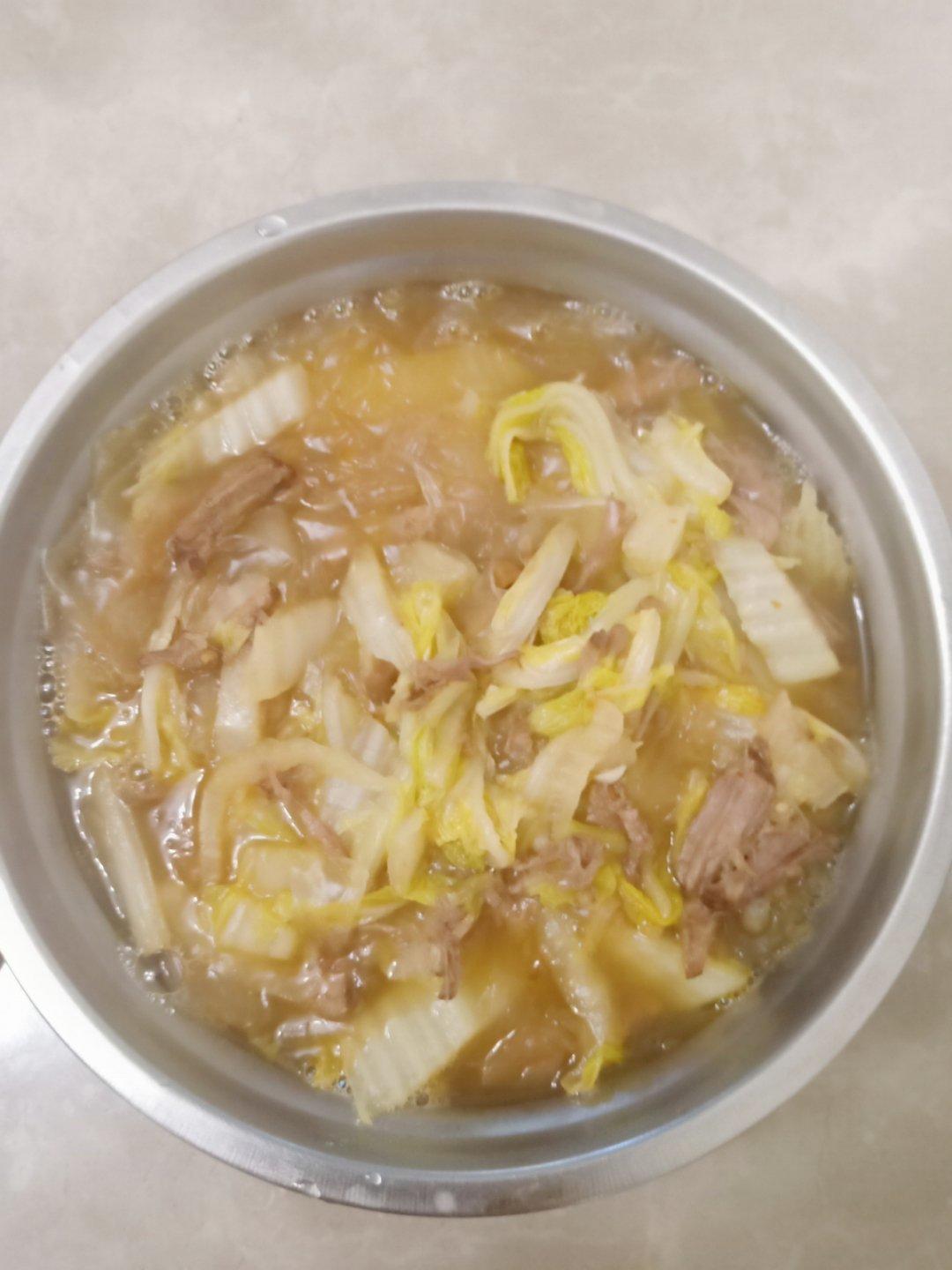 猪肉白菜炖粉条