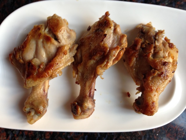 盐煎鸭腿