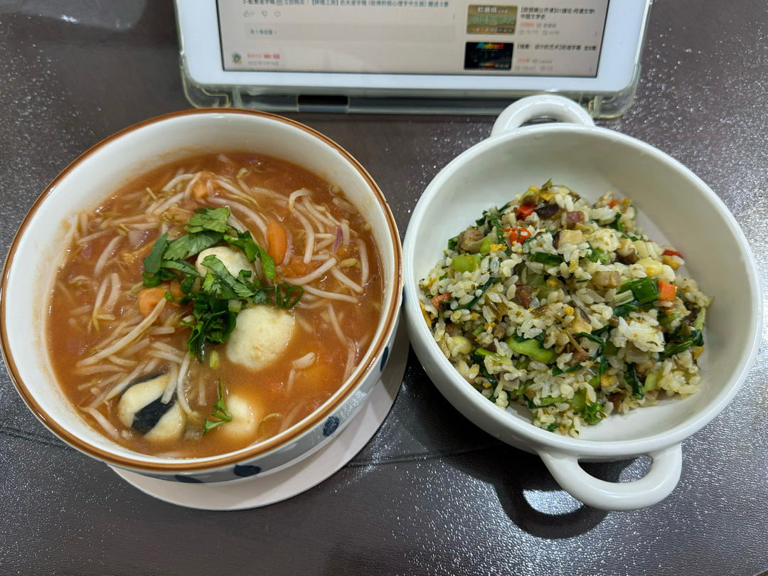 芽菜蛋炒饭