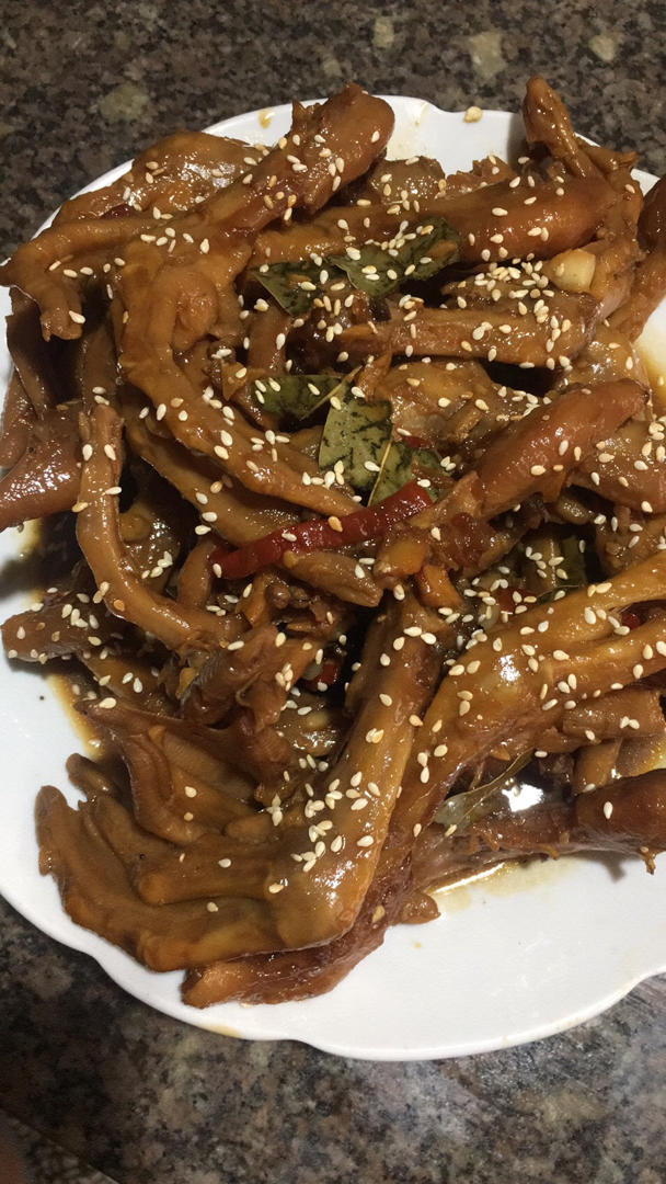 卤鸭掌不好吃你打我