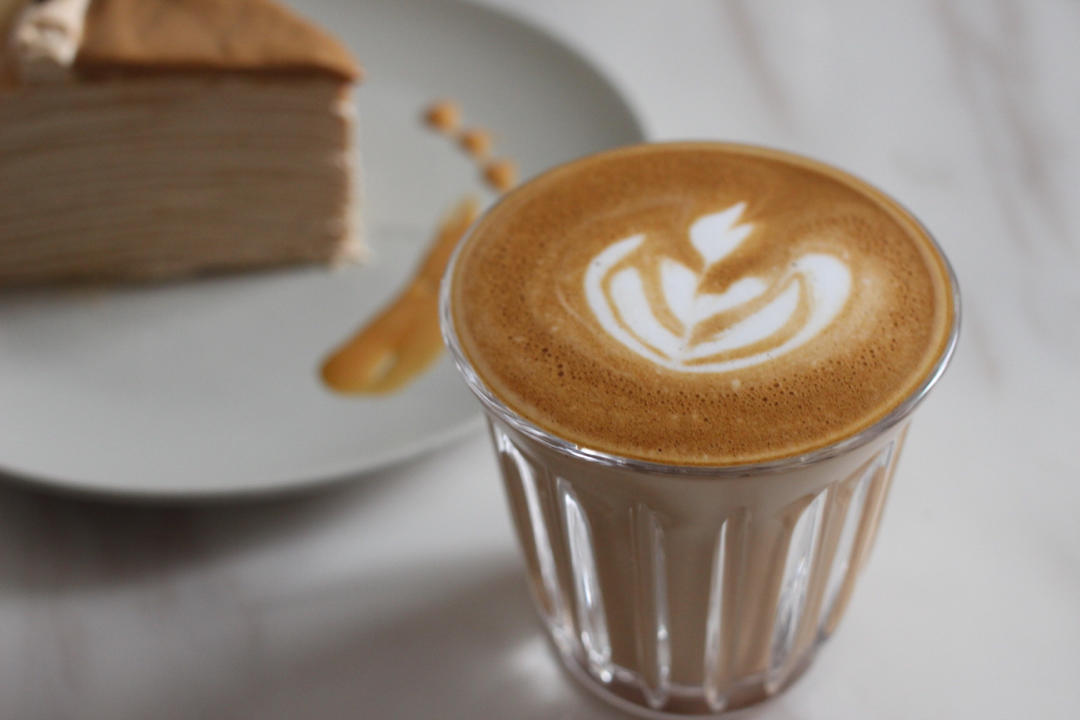 咖啡拉花记录（郁金香）含视频