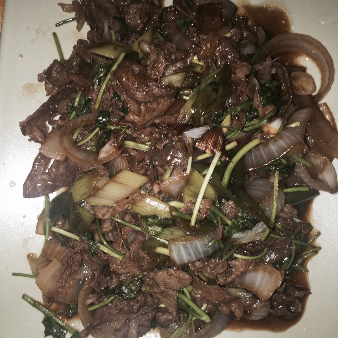 葱爆羊肉