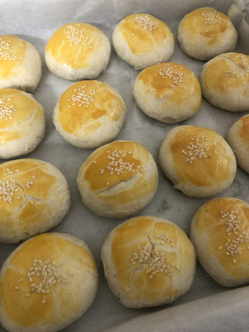 红豆沙千层酥 国庆中秋双节伴手礼不只有月饼 没蛋黄的蛋黄酥