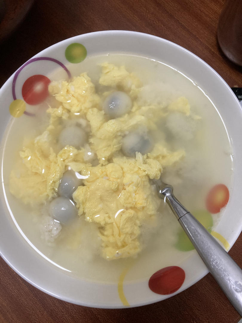 白糖版鸡蛋酒酿圆子（傻瓜教程）