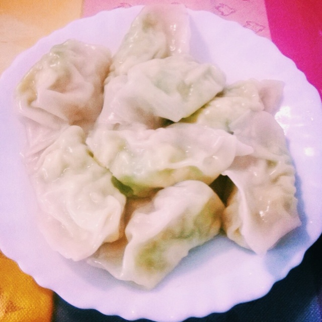 西葫芦鸡蛋虾皮饺子