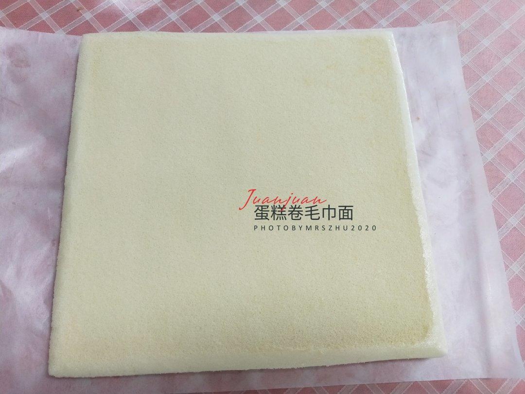 🔥好吃 柔软的香葱肉松蛋糕卷（4蛋）
