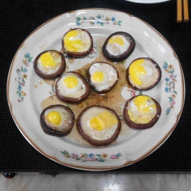 香菇鹌鹑蛋（烤箱版）