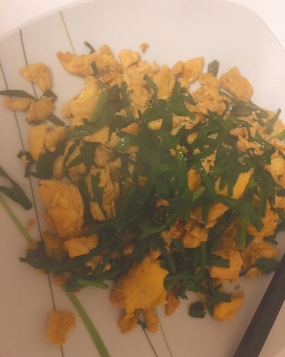 韭菜炒鸡蛋