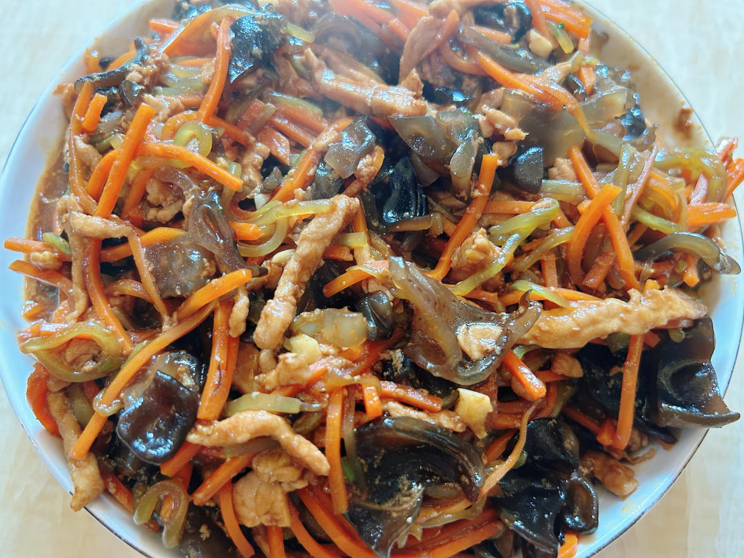 超级下饭鱼香肉丝（不辣版）