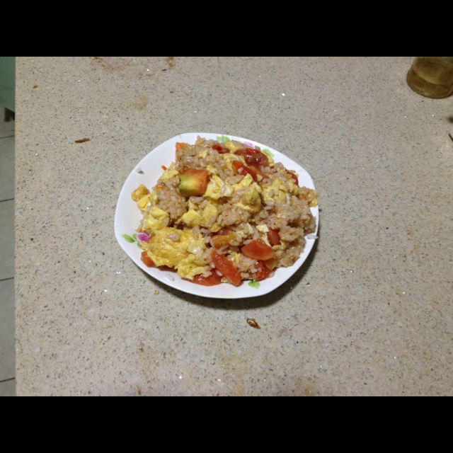 番茄鸡蛋炒饭