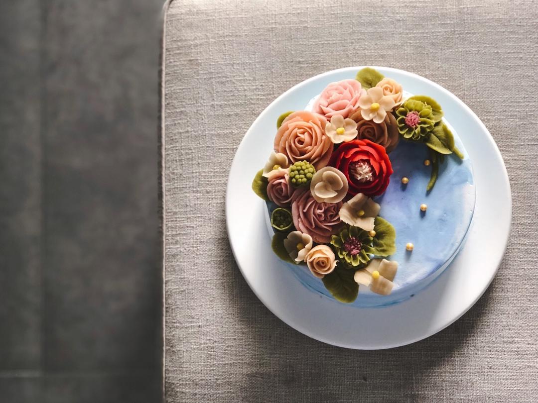 福利大放送！豆沙裱花经典花—牡丹花制作分解图