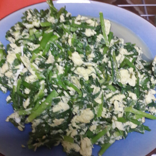 韭菜炒鸡蛋