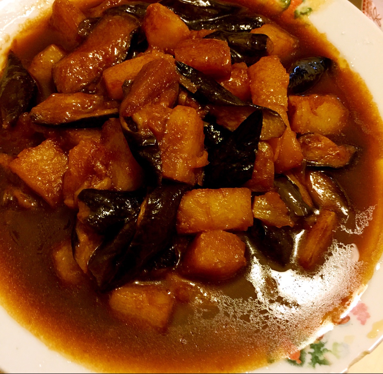红烧茄子土豆