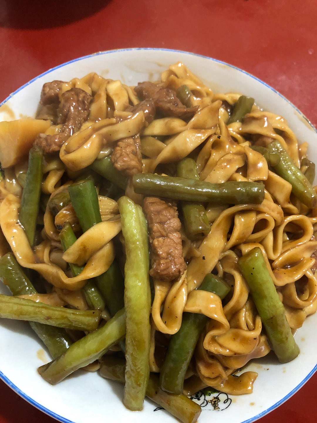 豆角焖面