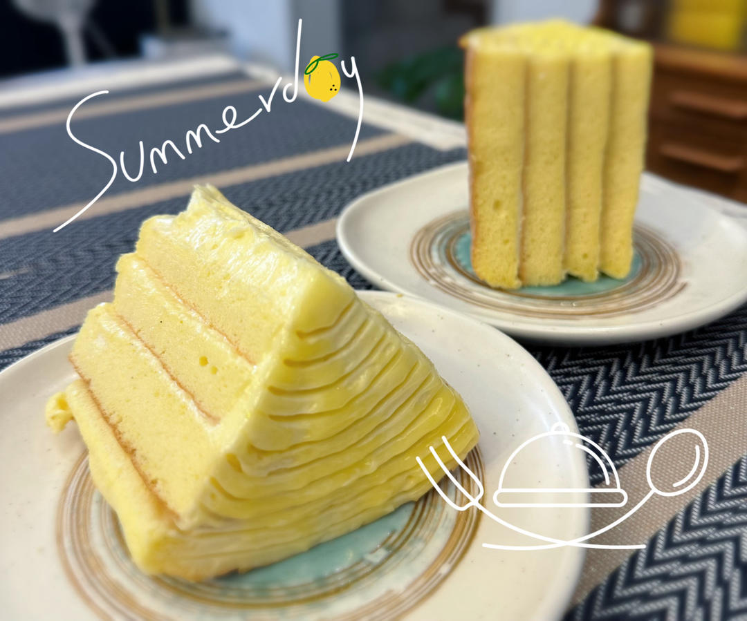 🍋日本YOKU MOKU の柠檬奶油戚风蛋糕