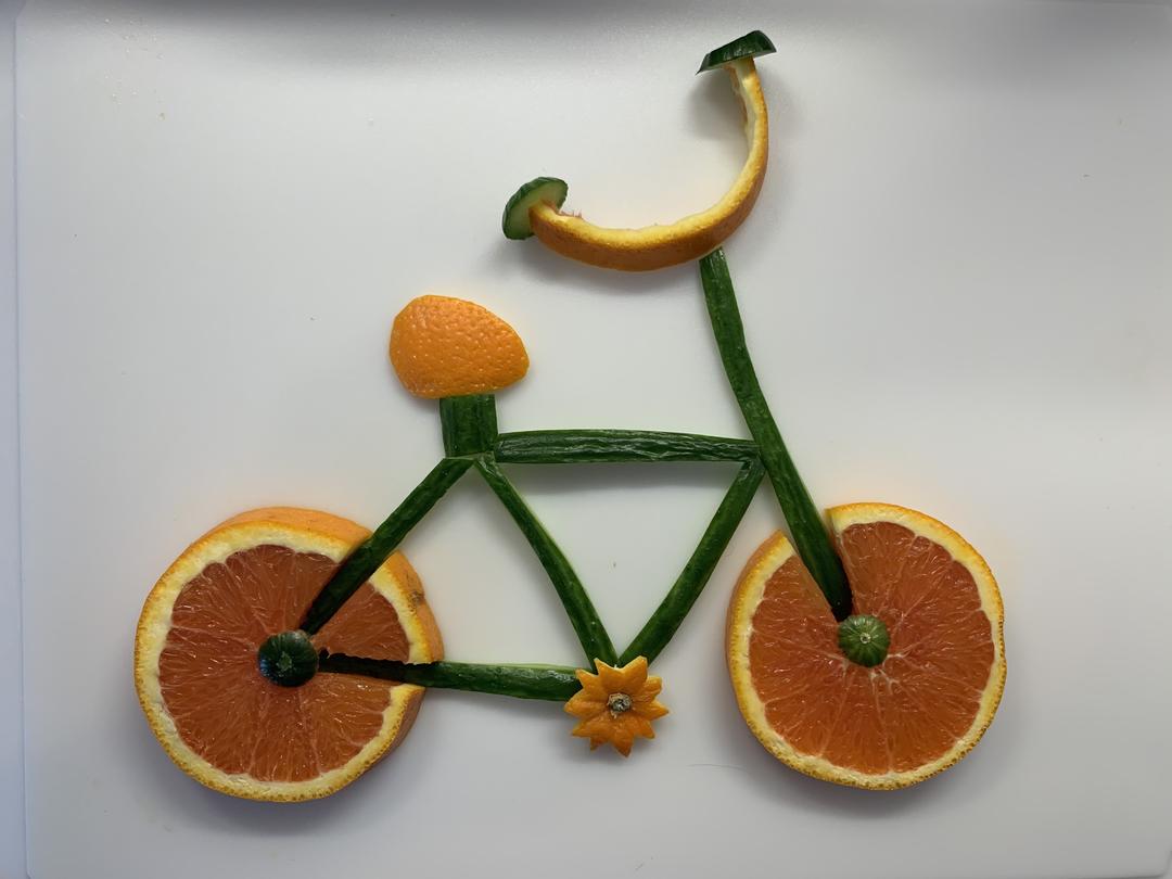 橙子🍊自行车🚲的做法 步骤4