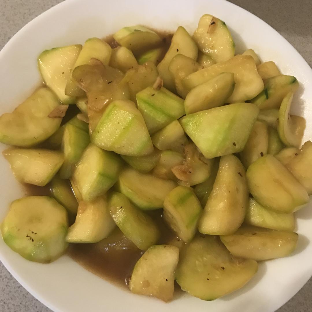 蚝油西葫芦