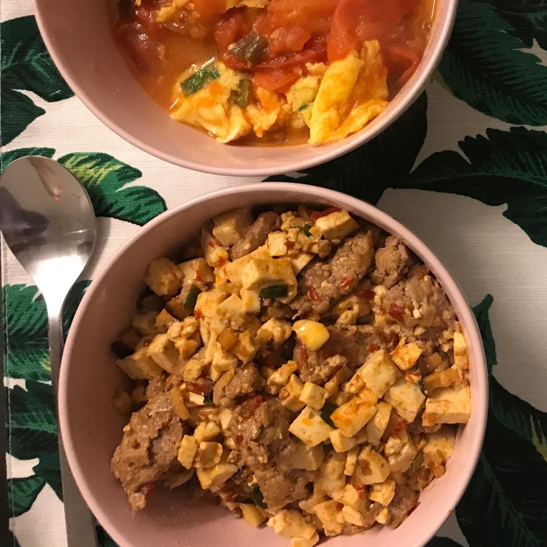 肉末豆腐~无敌下饭菜
