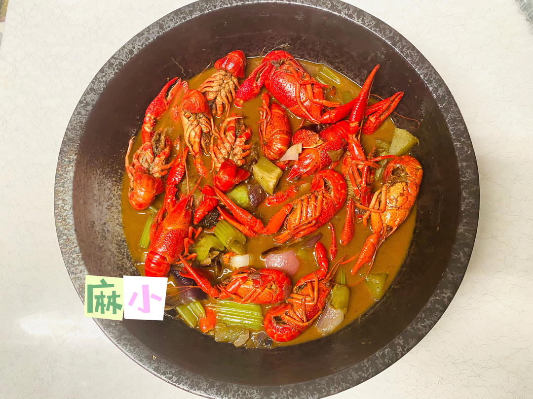 家庭版大排档麻辣小龙虾（或者说麻辣虾尾）